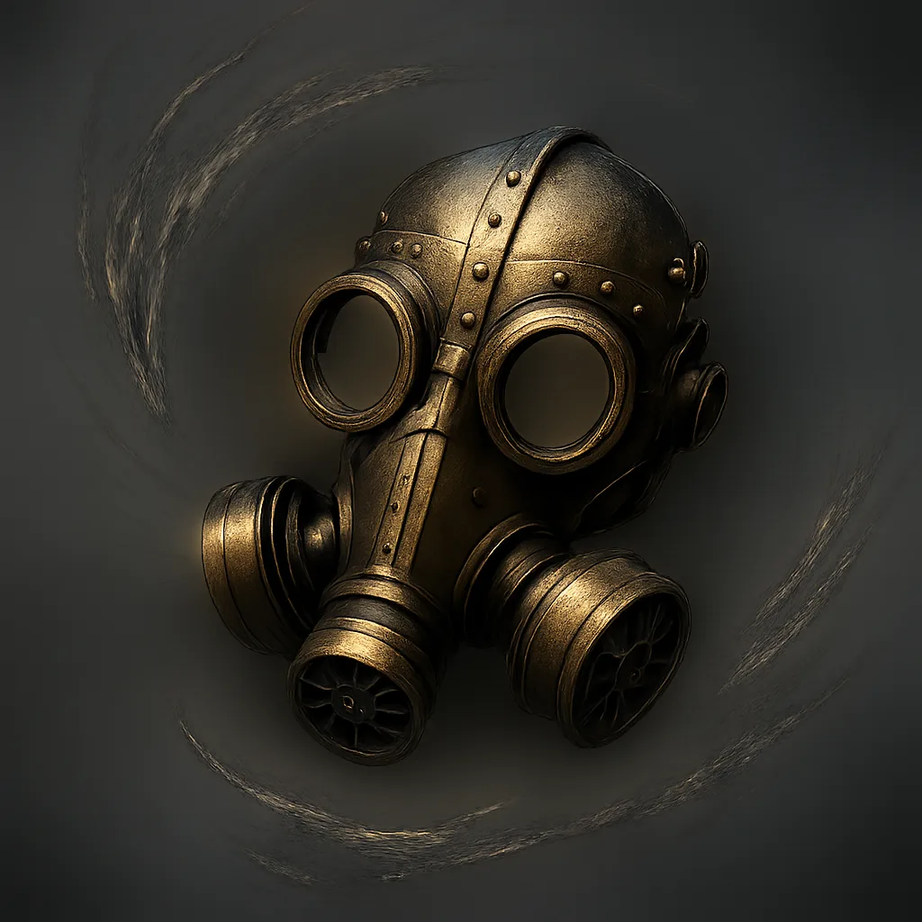 Single Steampunk Customized Gasmask