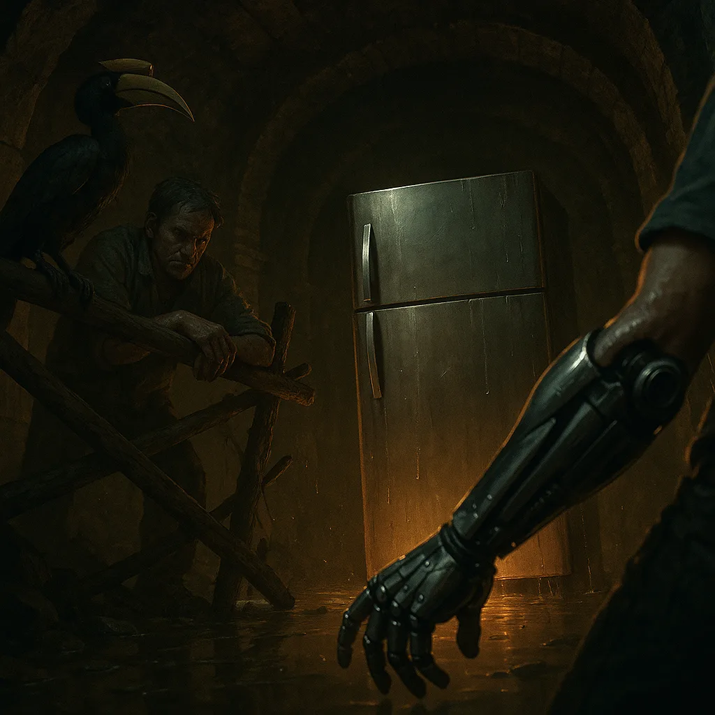 Everyman's Cybernetic Limb Gleams