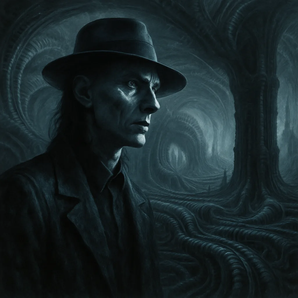 Androgynous Figure in a Fedora