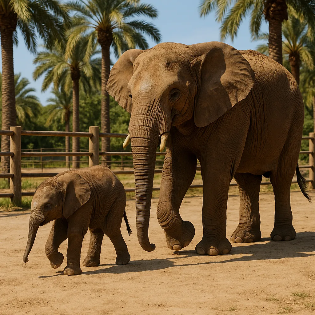 Baby Elephant Walks