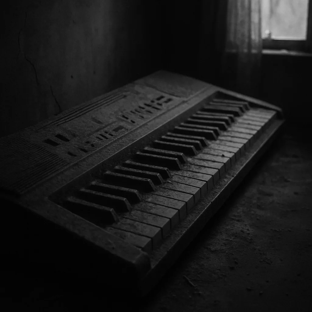 Somber Grayscale Depiction