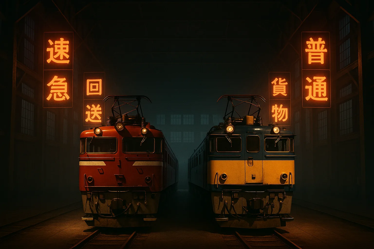Two Diverse Electric Locomotives