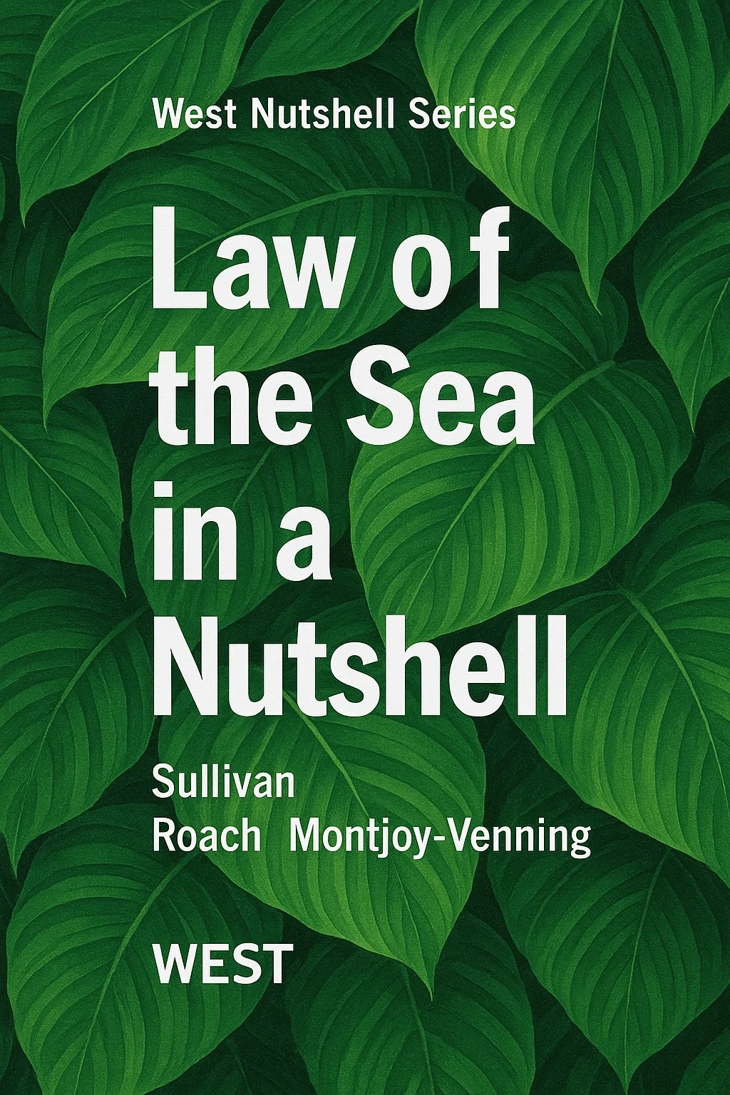 Book Cover Titled "Law of the Sea in a Nutshell,"