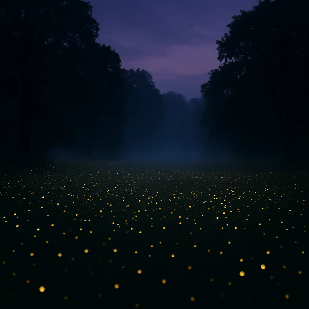 Innumerable Tiny Fireflies Create
