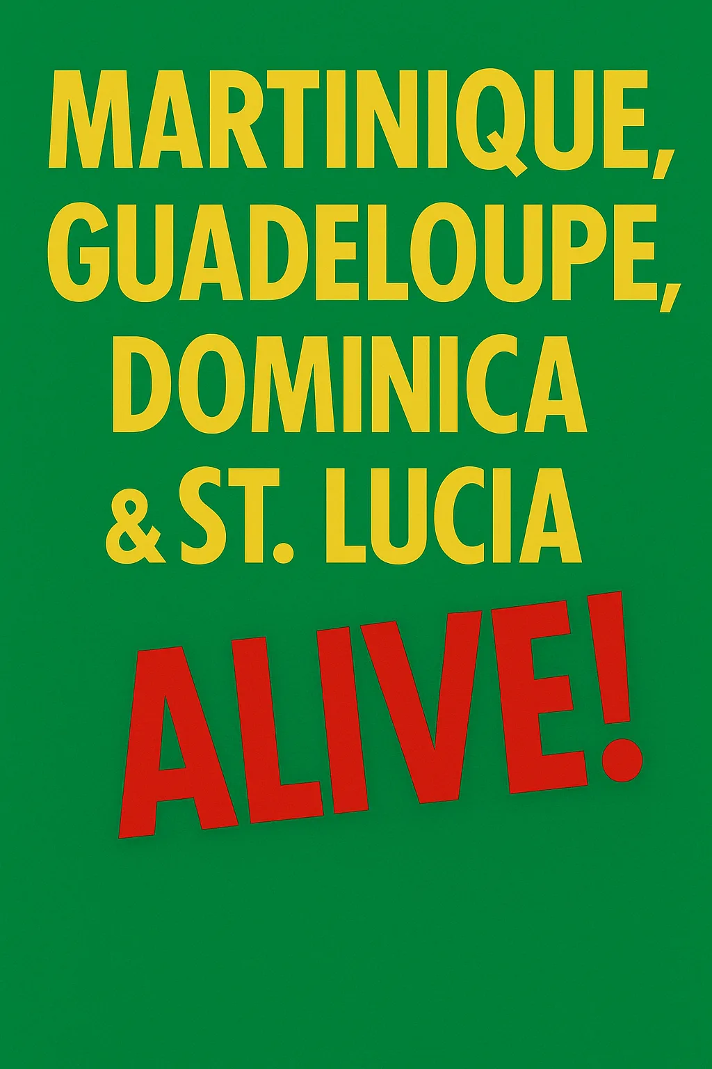 Vibrant Green Travel Guide Cover with Bold
