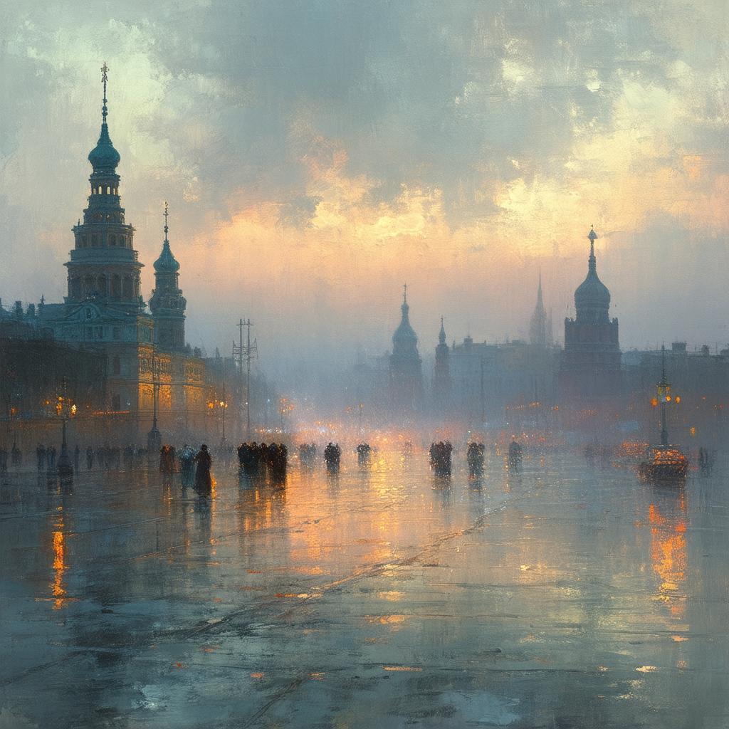 Rostov Writer in Misty Romanticist Glow