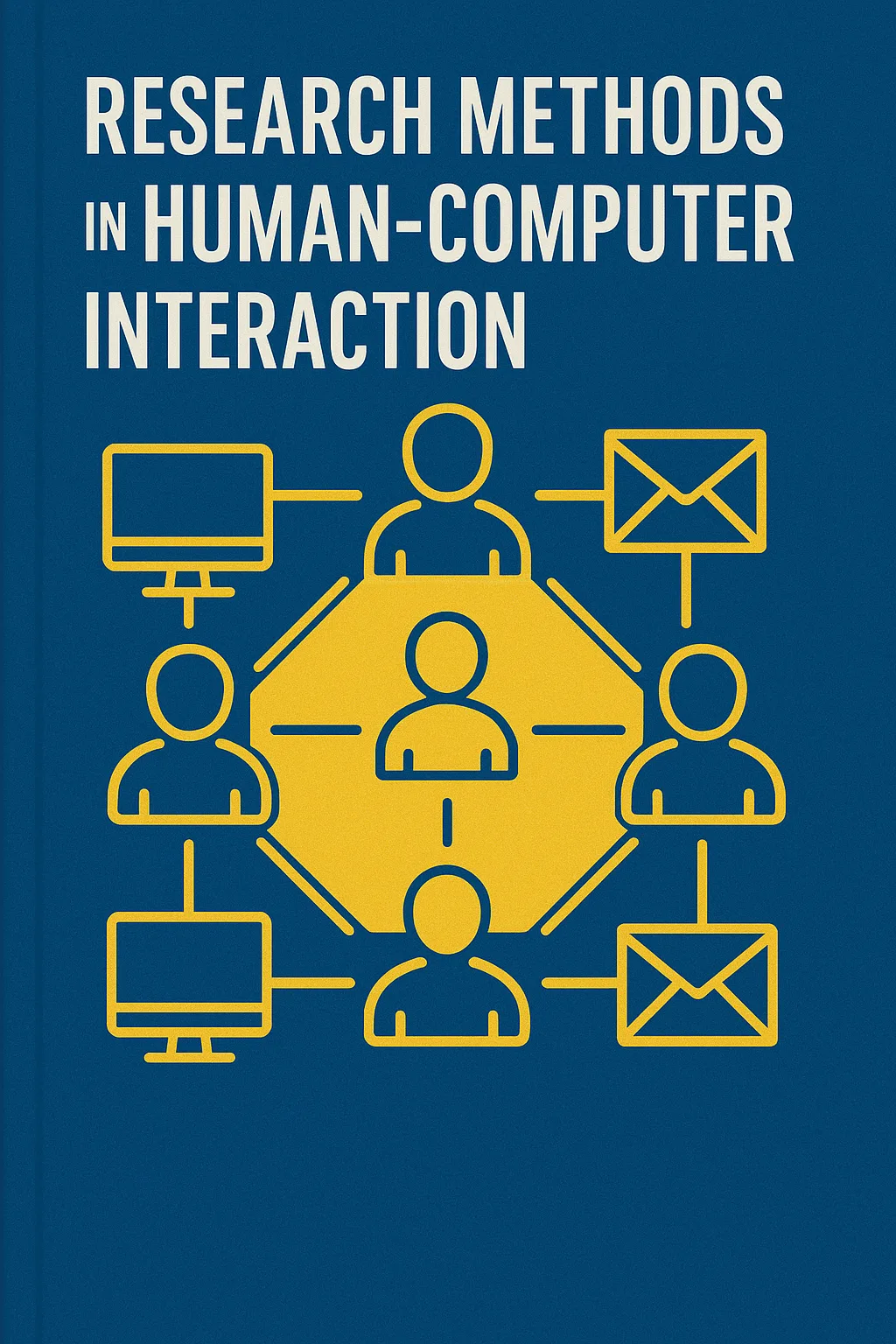 Blue Book Cover Titled "Research Methods in Human-Computer Interaction"