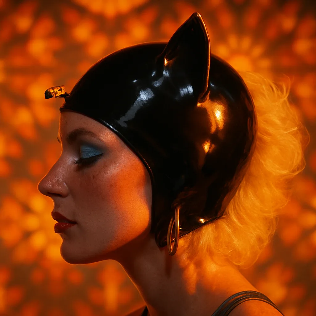 Figure in 1980s Glam