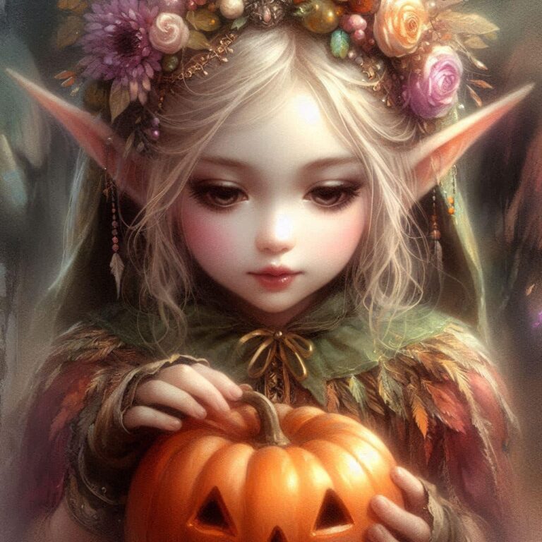 Whimsical Elf Princess Trick-or-Treating