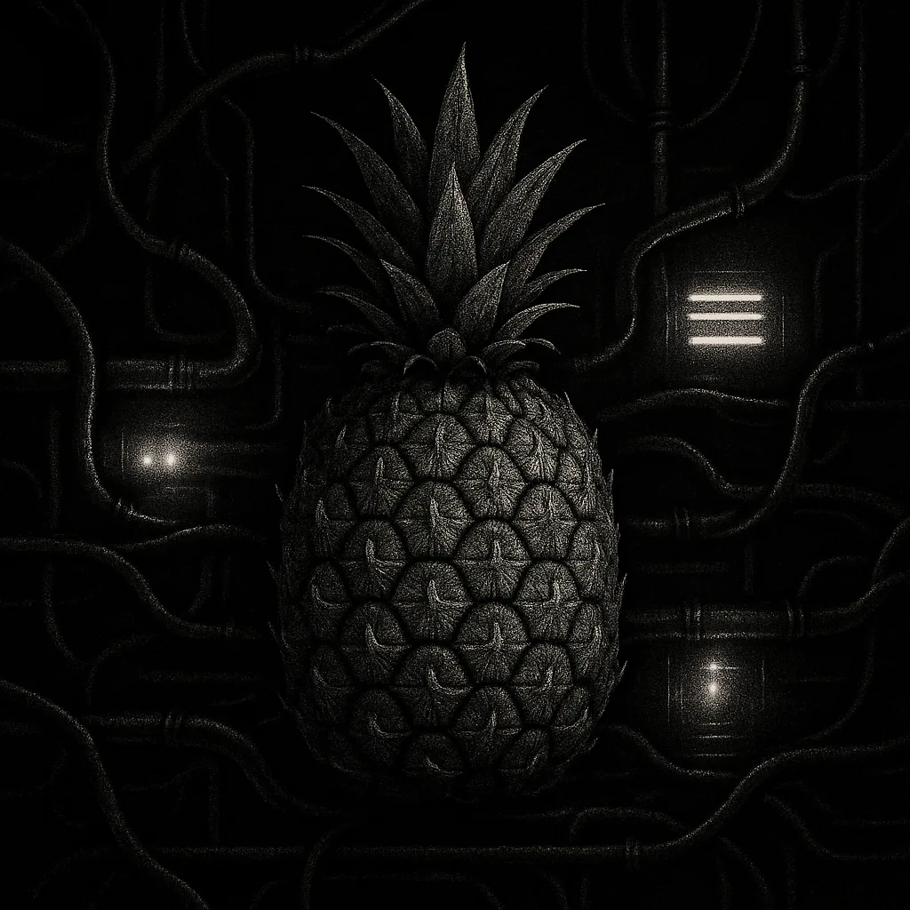 Within a Network of Metallic Tendrils and Glowing Energy Vents