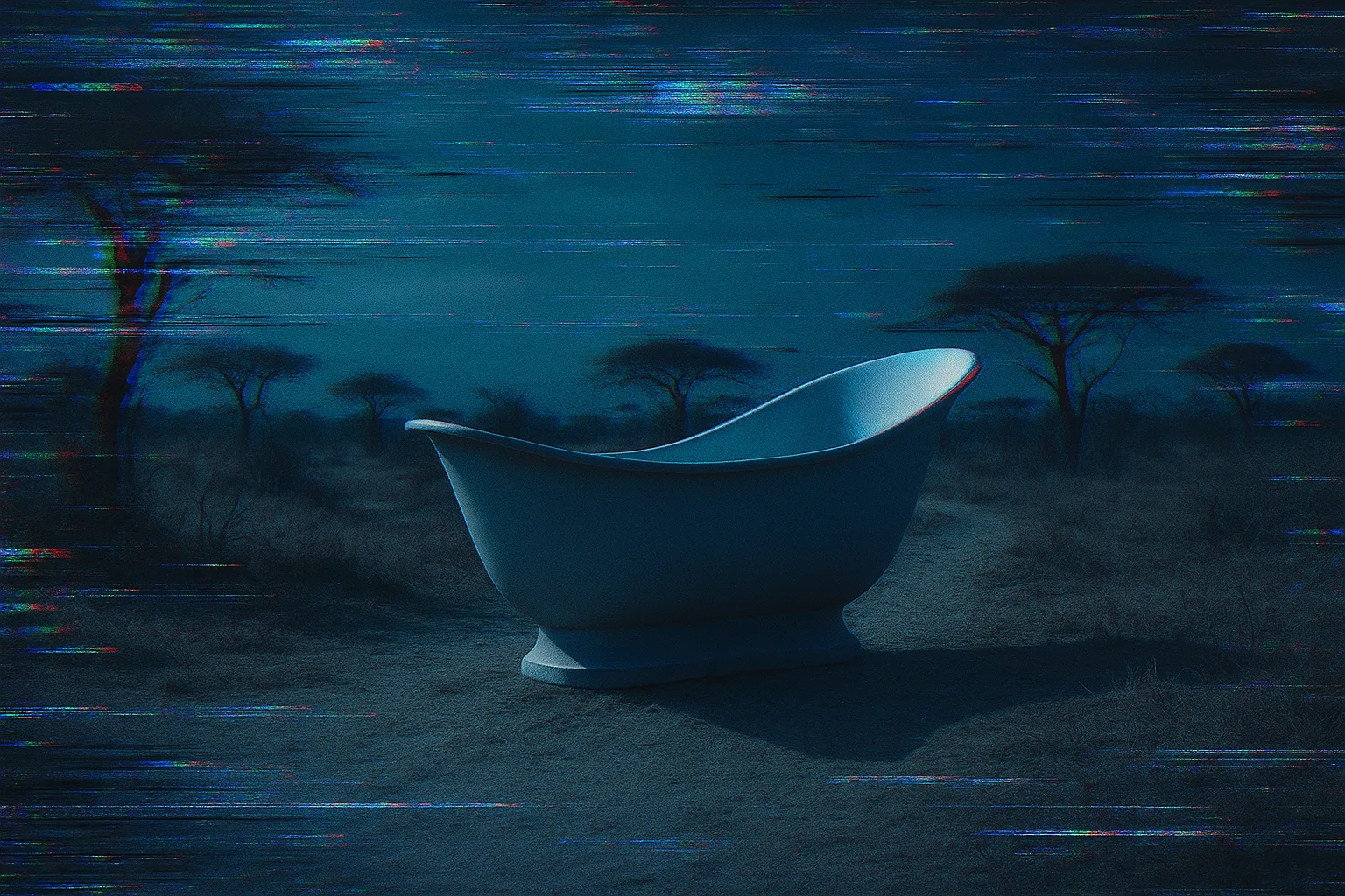With Pervasive Glitch Art Elements