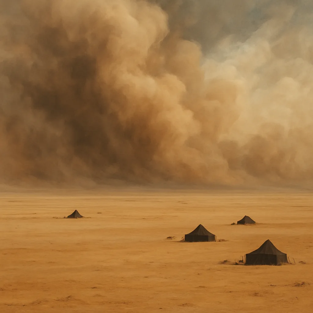 Sparse Scattering of Nomadic Tents