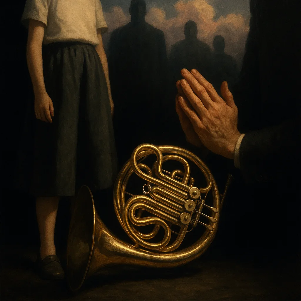 Innocent's Wide Culottes Brush a French Horn