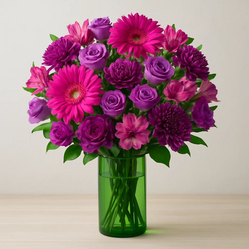 Bouquet of Vibrant Pink