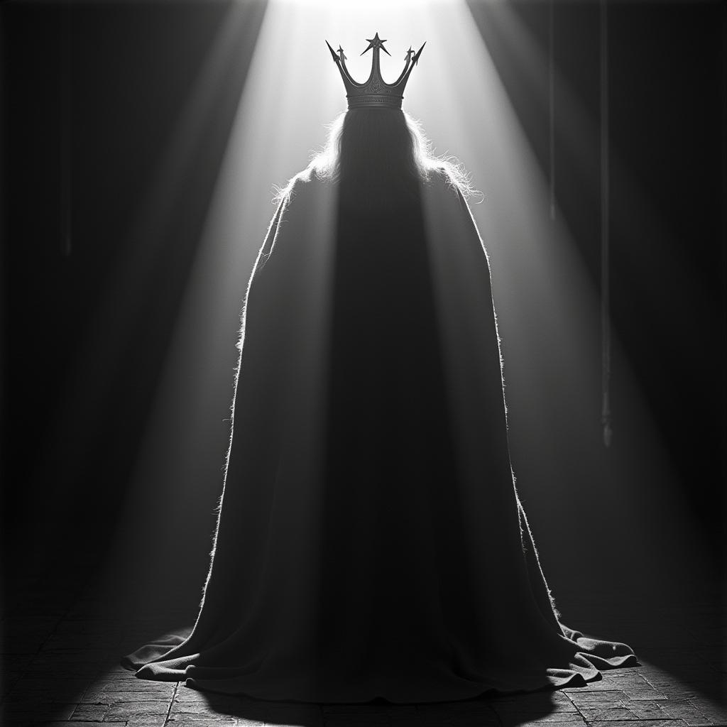 King DDD in Dramatic Vintage Monochrome