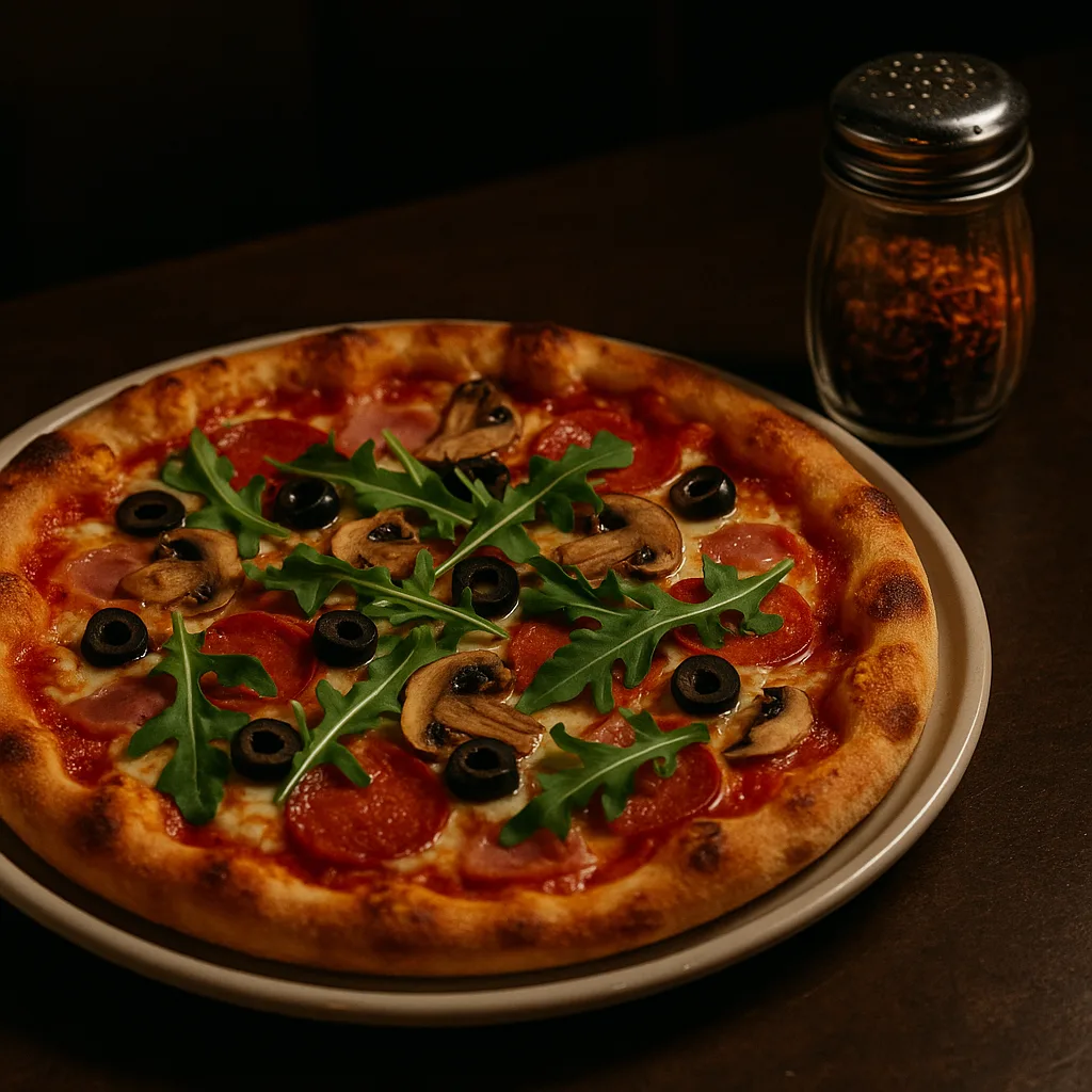 Freshly Baked Pizza