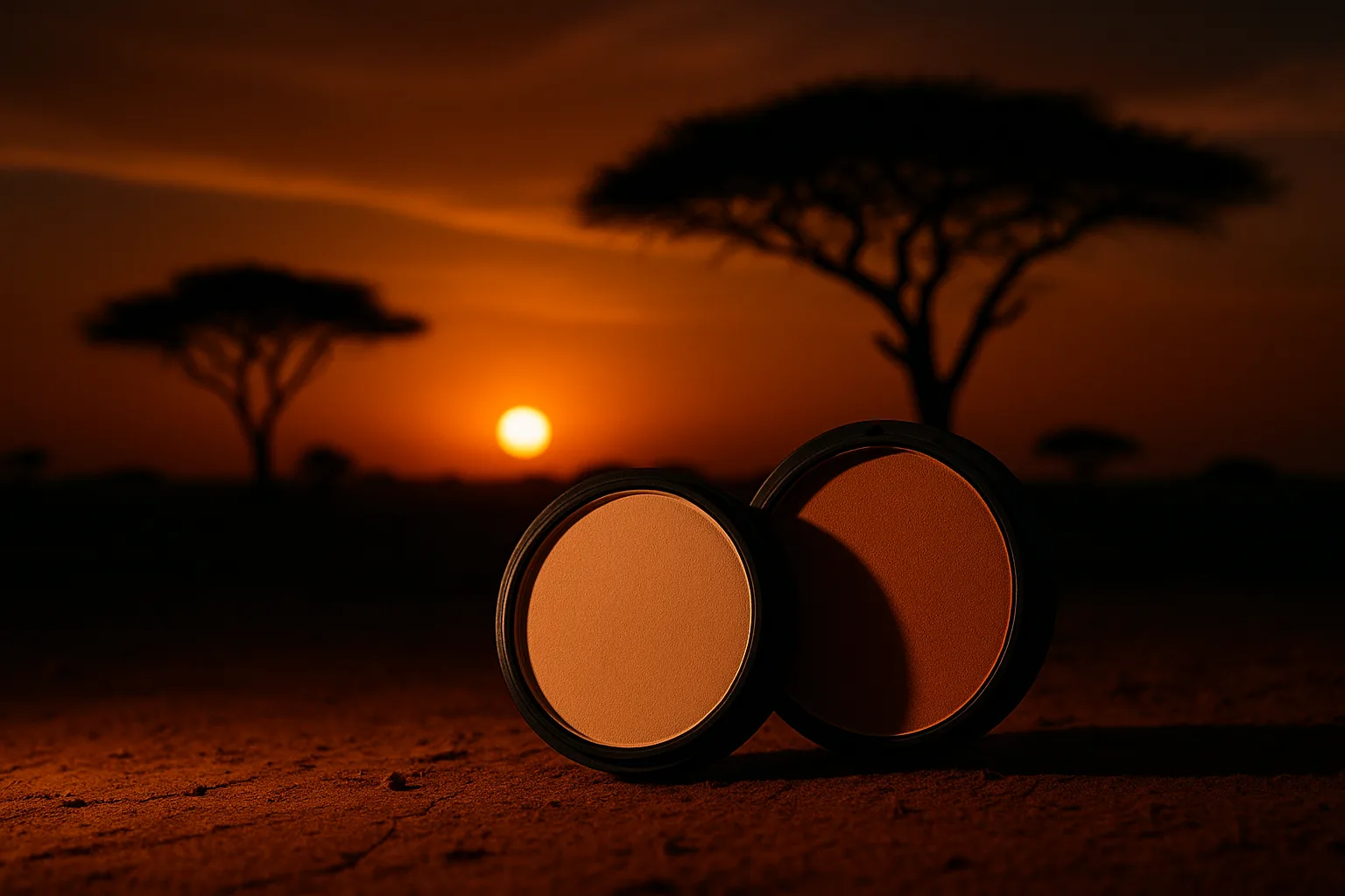 Two Varied Face Powders