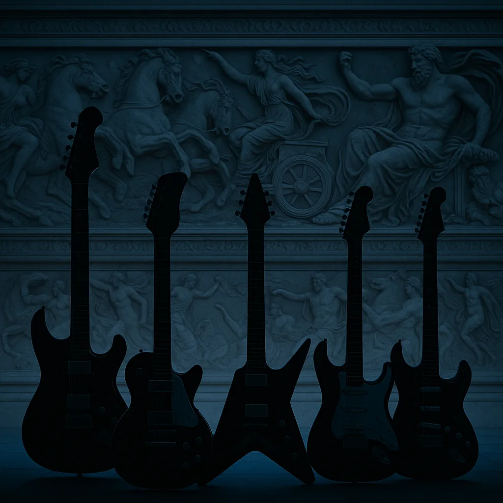 Diverse Electric Guitars