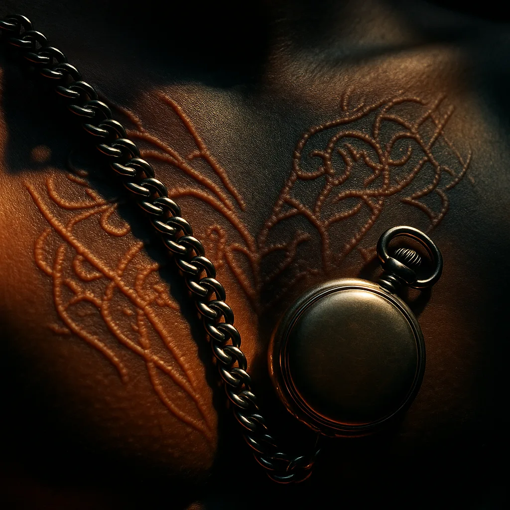 Everyman's Gleaming Pocket Watch Chain Presses