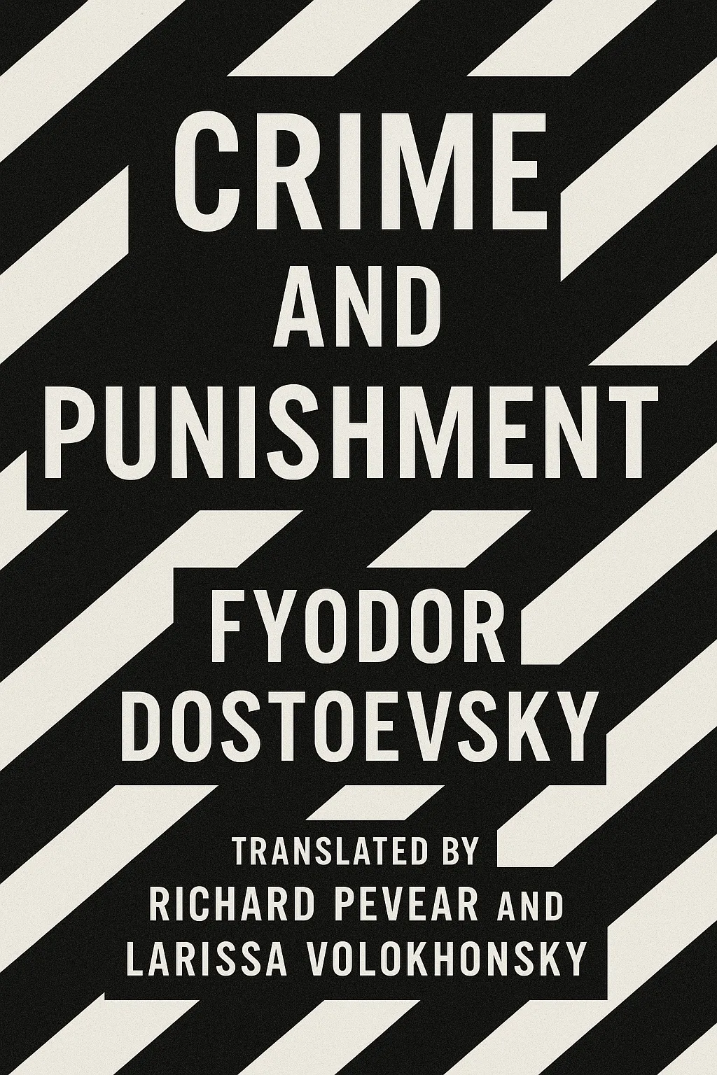 Book Cover Features a Black and White Design
