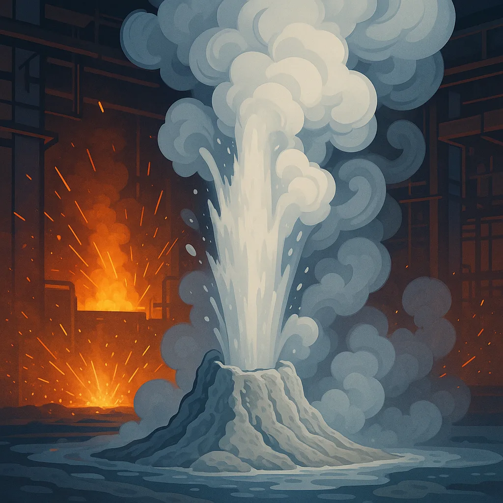 Against the Fiery Glow