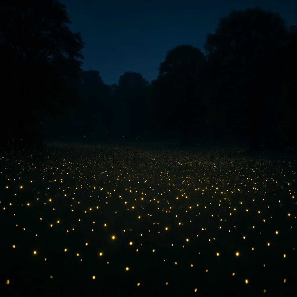 Innumerable Tiny Fireflies Create