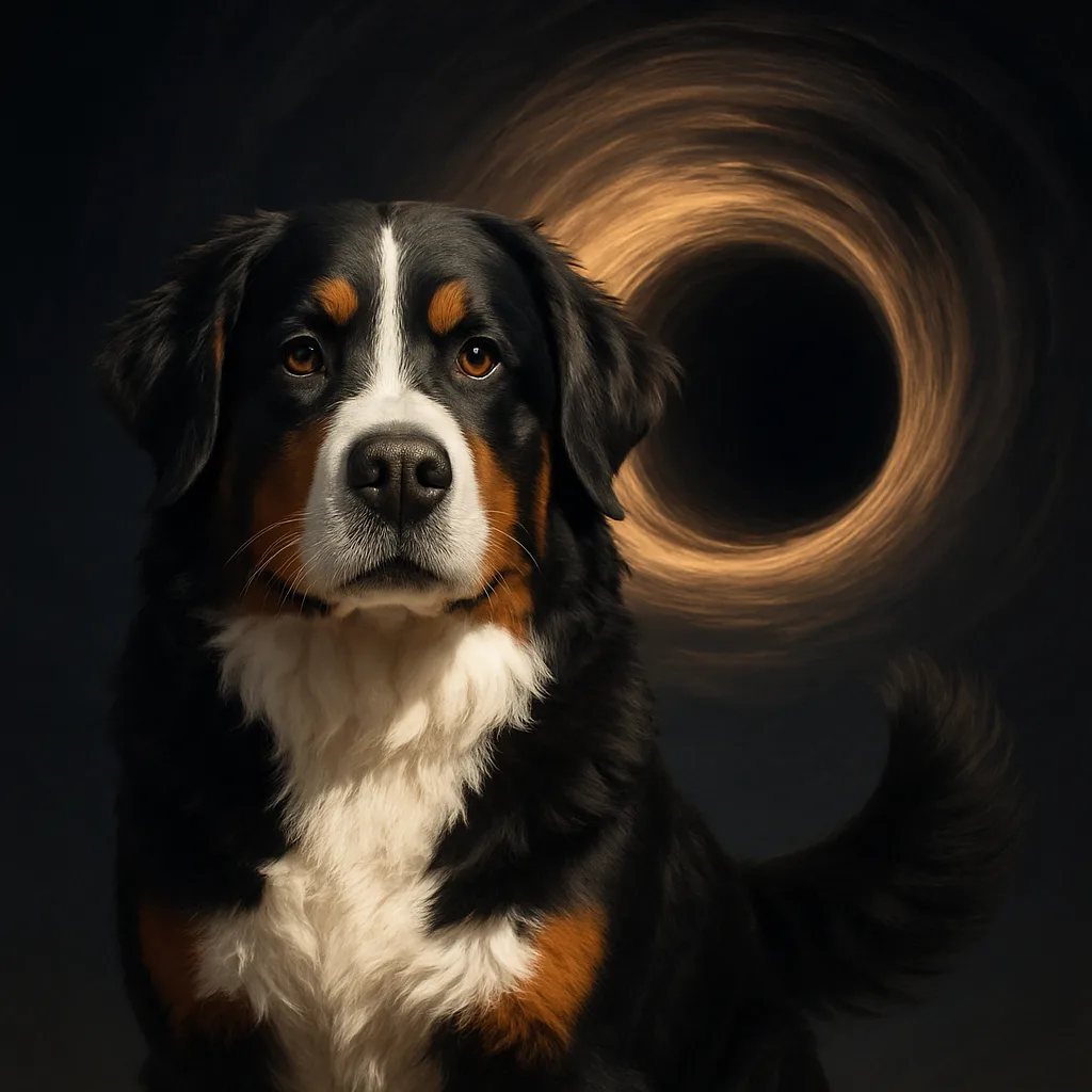 Single Bernese Mountain Dog