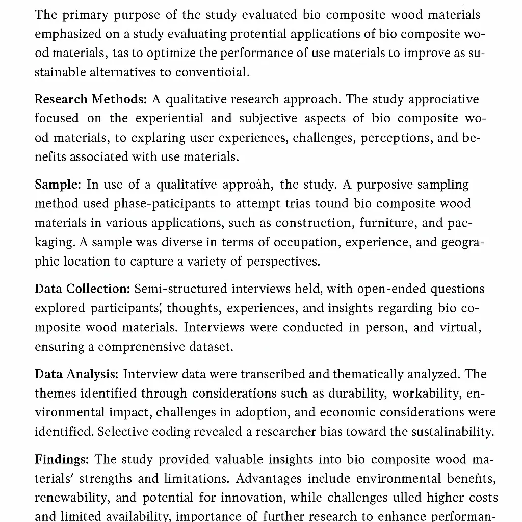 Detailed Text Document Titled "Qualitative Research Critique Example"