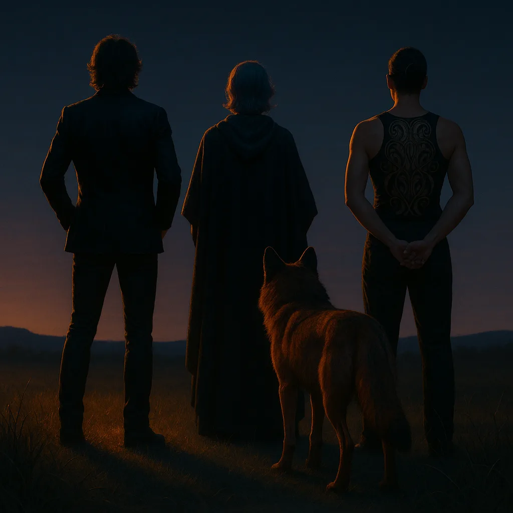 Three Diverse Figures