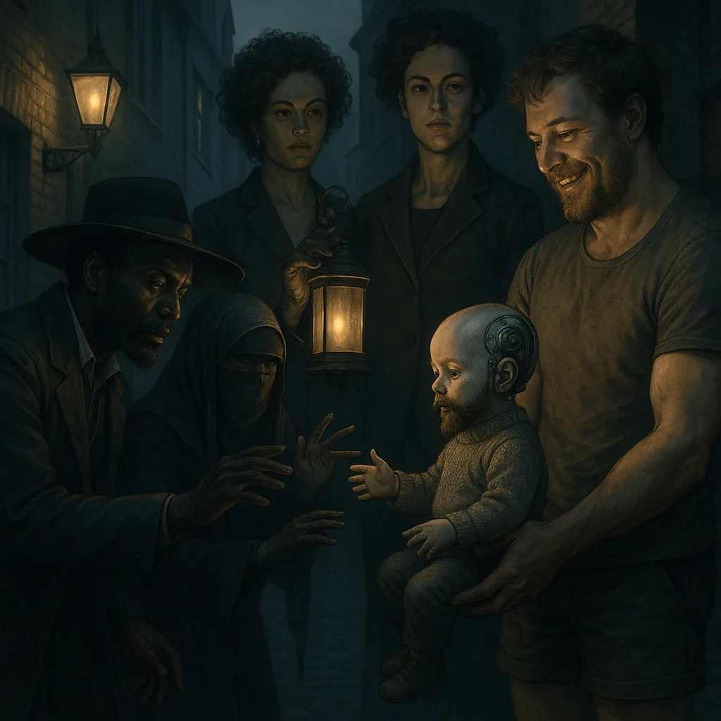 Dark-skinned Philosopher in a Wide-brimmed Hat