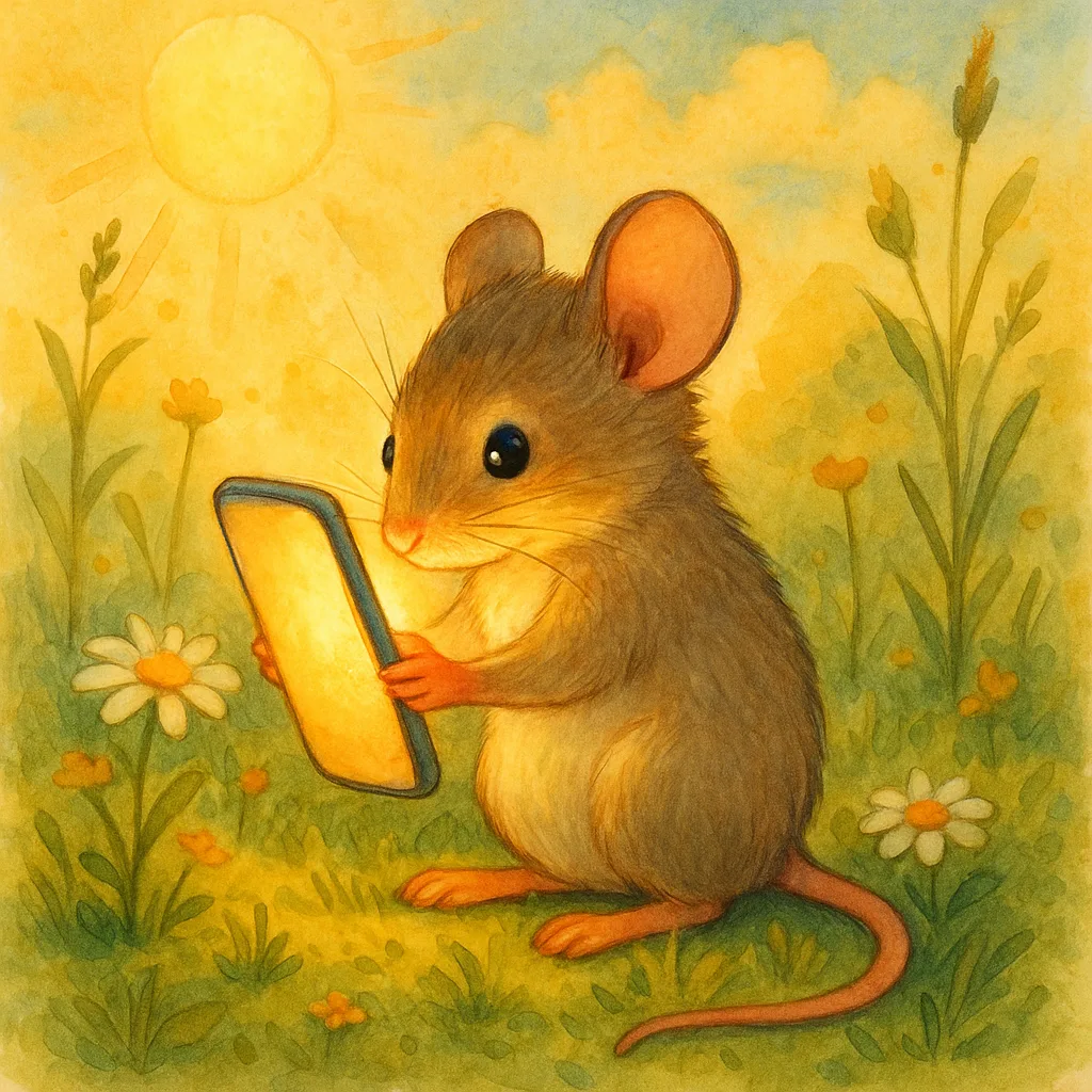 Cheerful and Enchanting Setting with Warm Sunlight