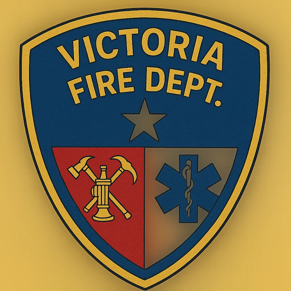 Blue Shield Outlined in Gold