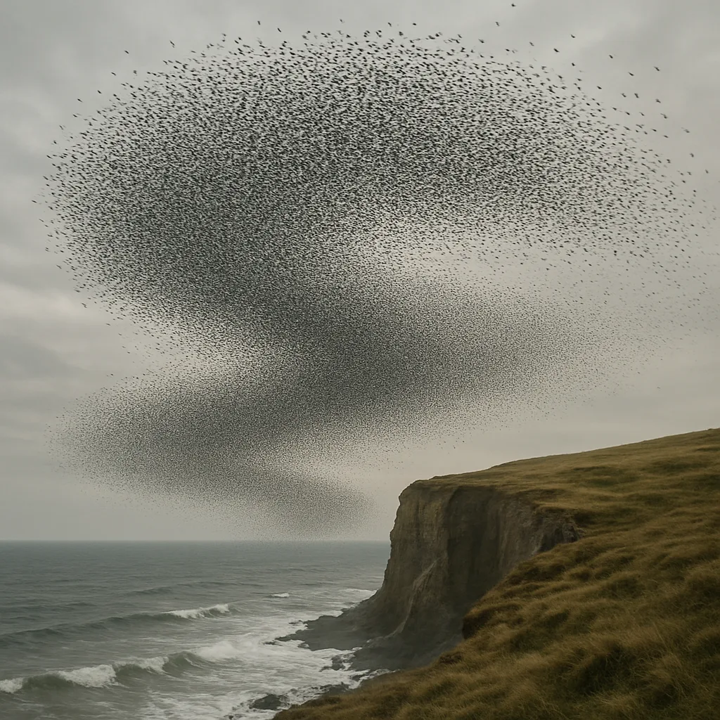 Vast Flock of Countless Birds Wheels