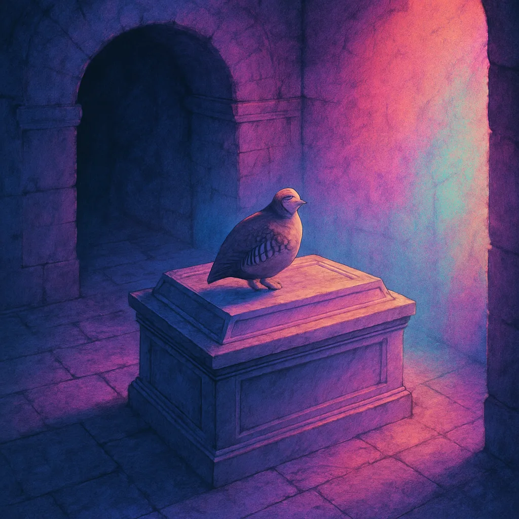 Lone Partridge Occupies a Forgotten Crypt