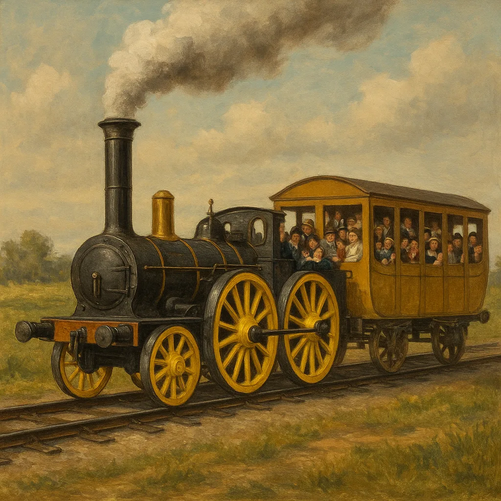 Vintage Steam Locomotive