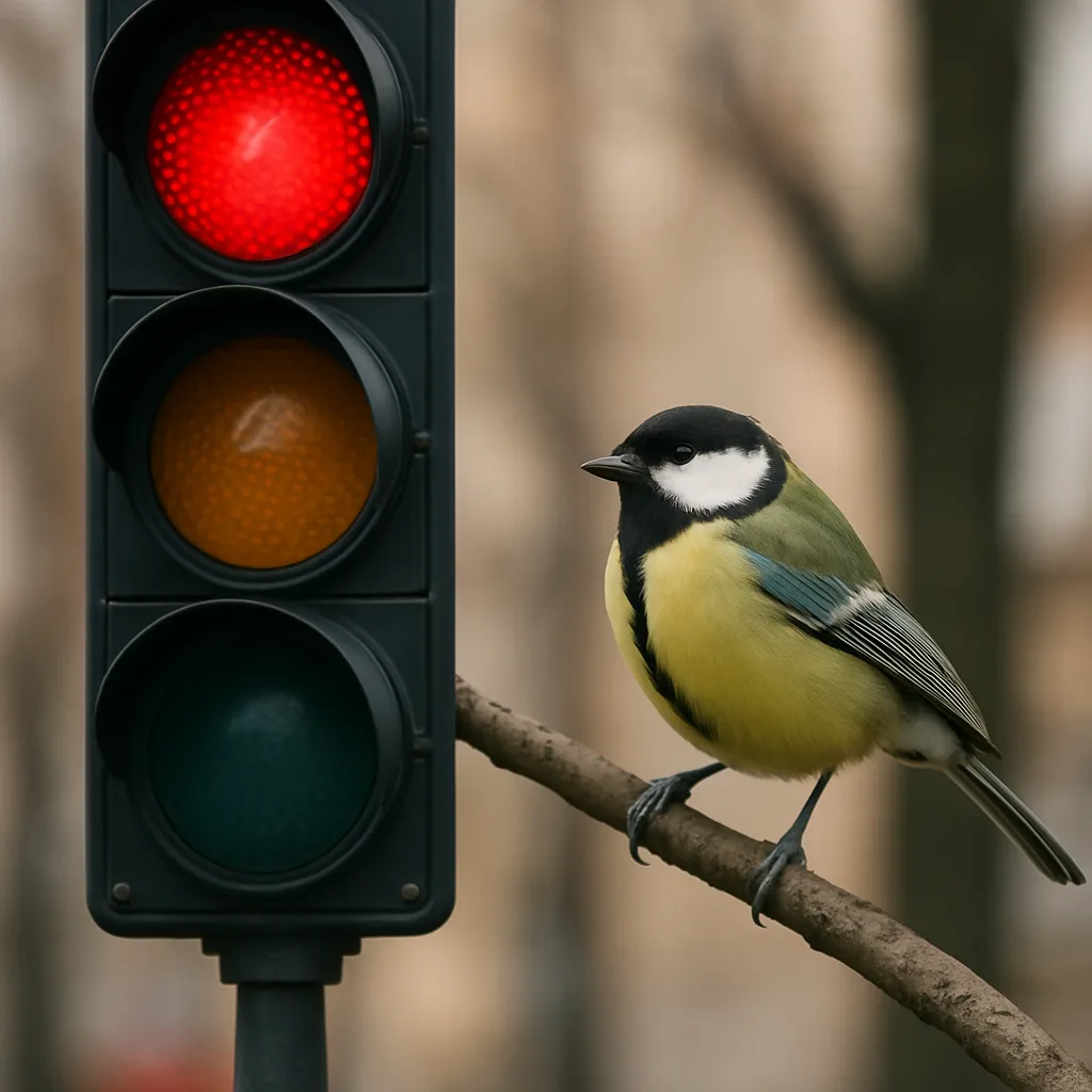 Image Showing a Bird Sitting on a Branch