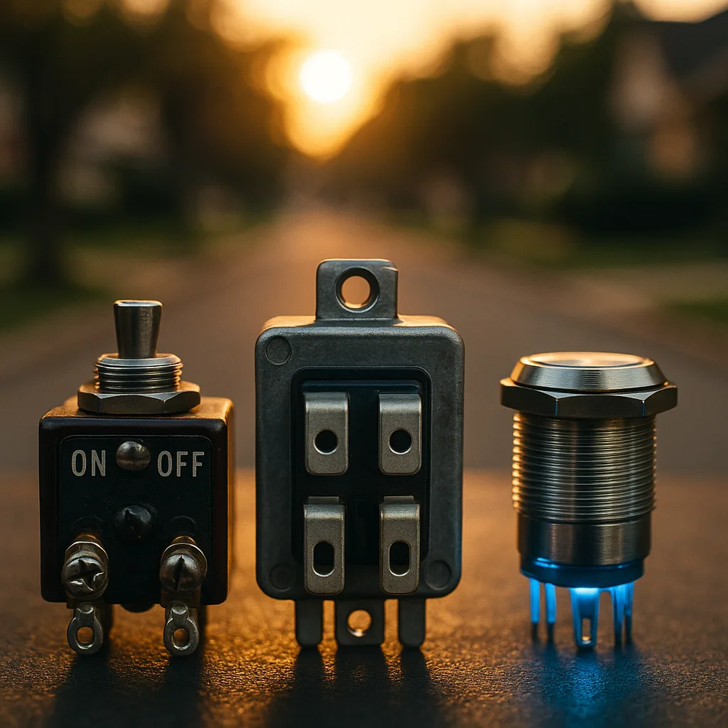 Three Distinct Switches Are Revealed with Profound Tactile Quality