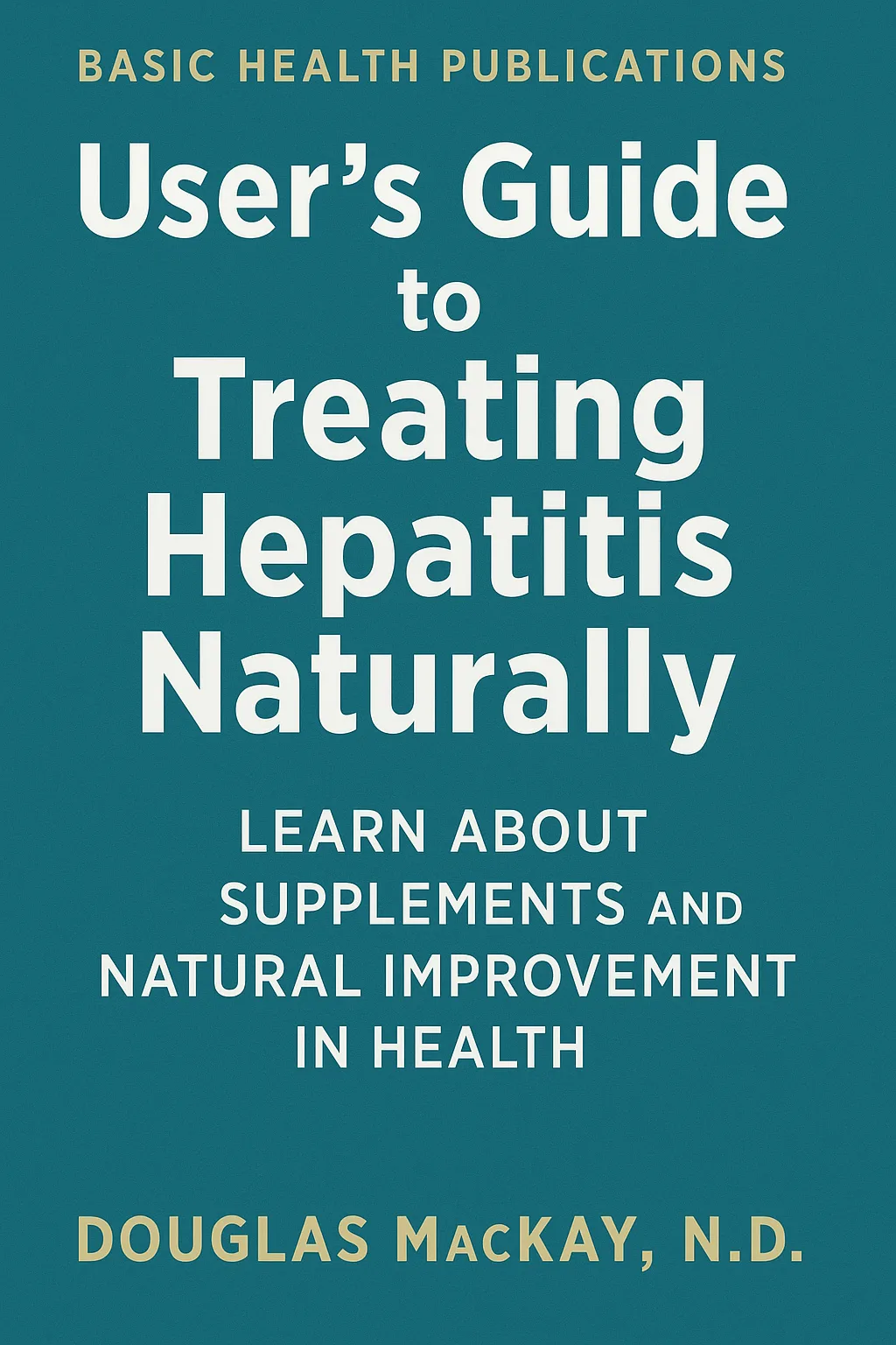 Book Cover Titled "Basic Health Publications User's Guide