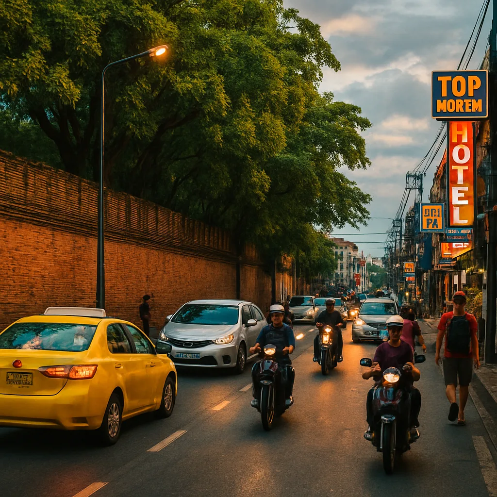 Dynamically Enhanced Photo Portrays a Vibrant Urban Scene