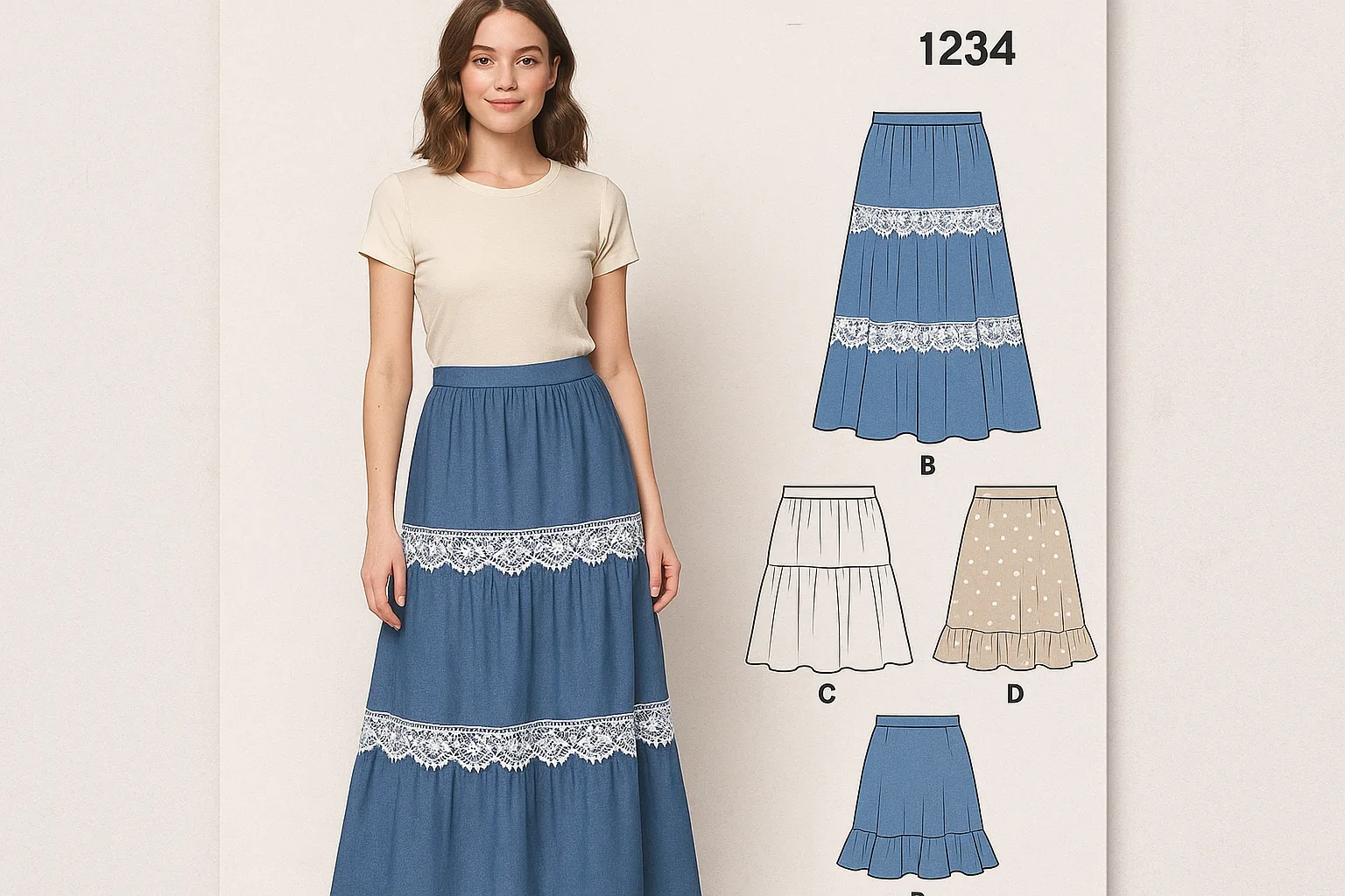 Sewing Pattern Cover