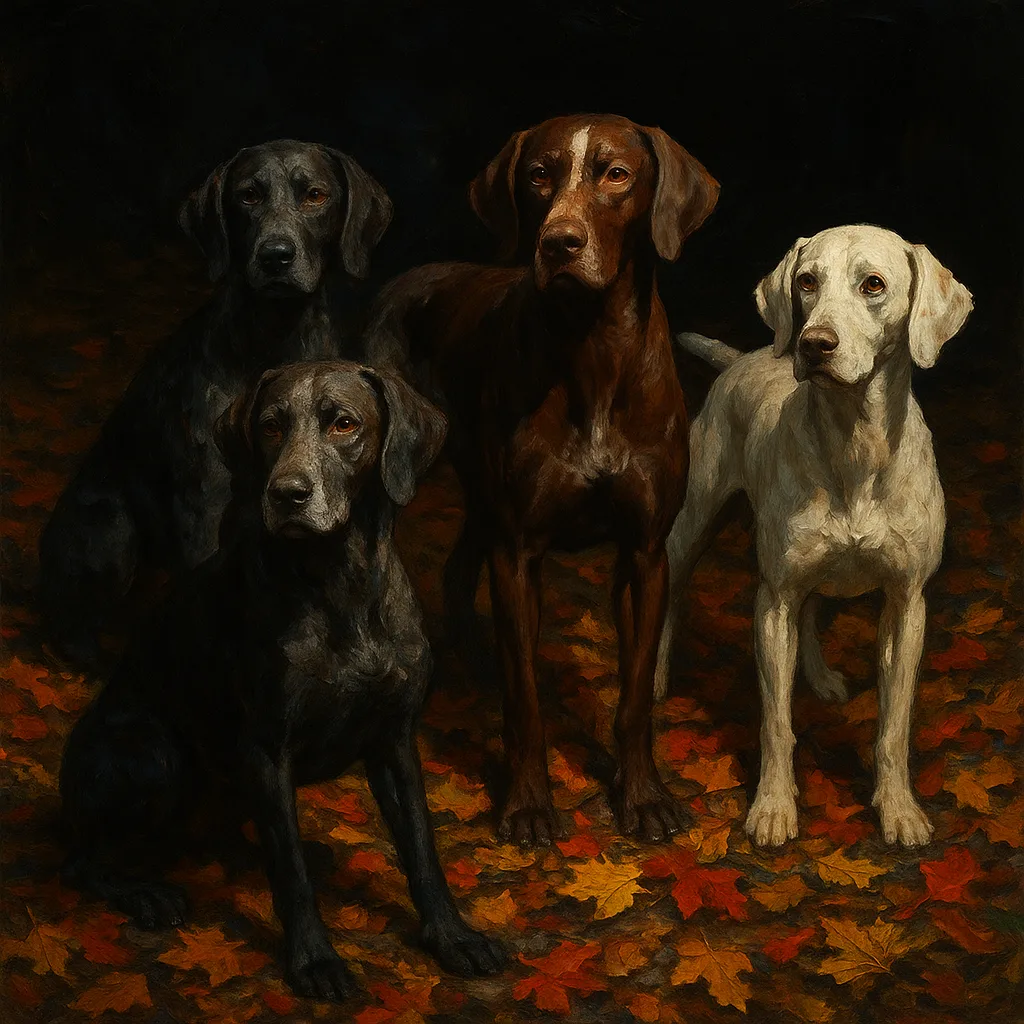 Autumnal Leaves Carpet in Vibrant Colors Provides the Stage
