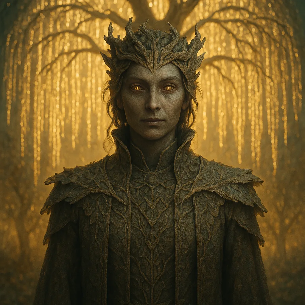Detailed 4K Resolution Portrait of a Concept Character Titled "Beneath
