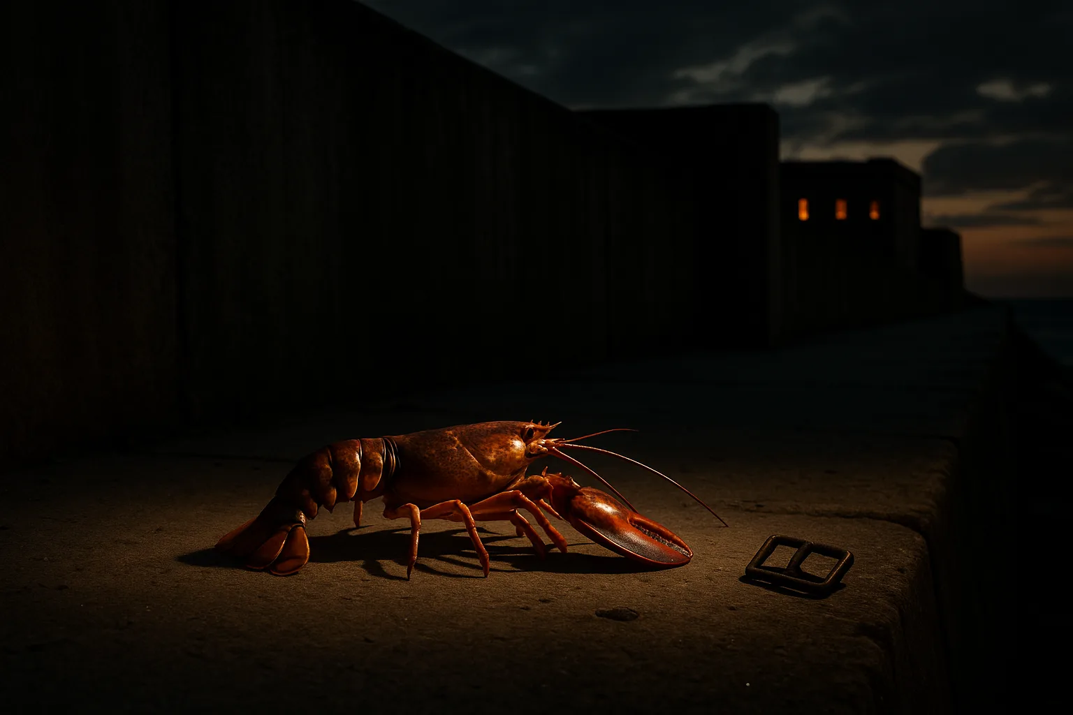 Delicately Luminous American Lobster