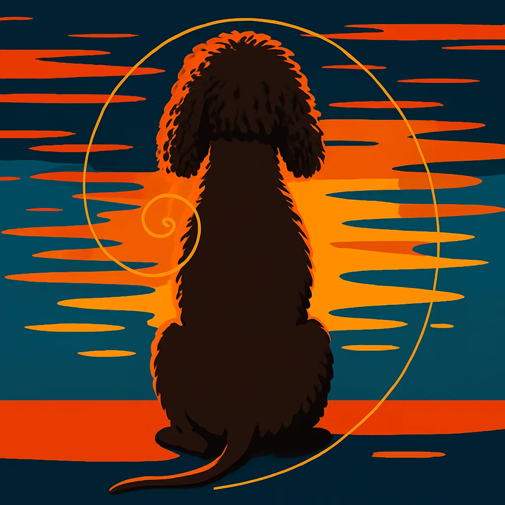 Single Irish Water Spaniel