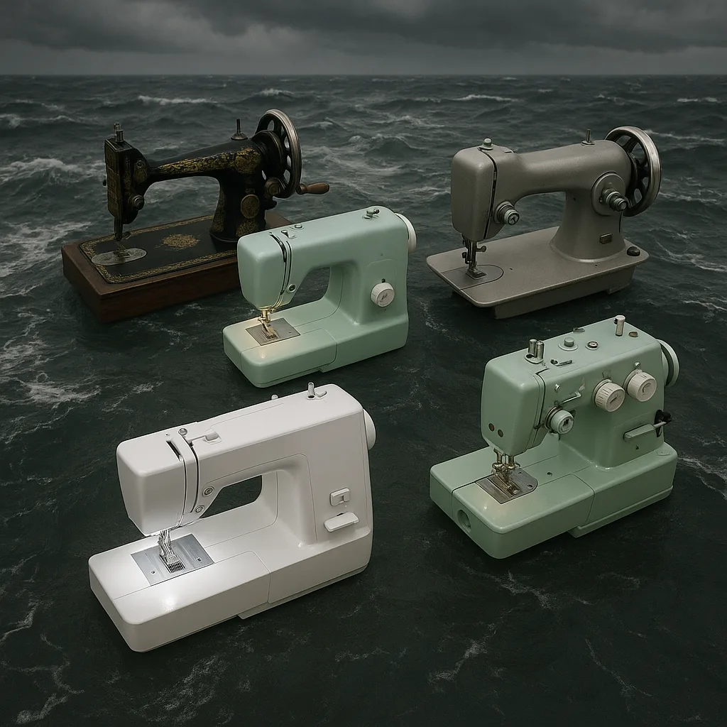 Against the Tumultuous Backdrop of a Stormy Sea