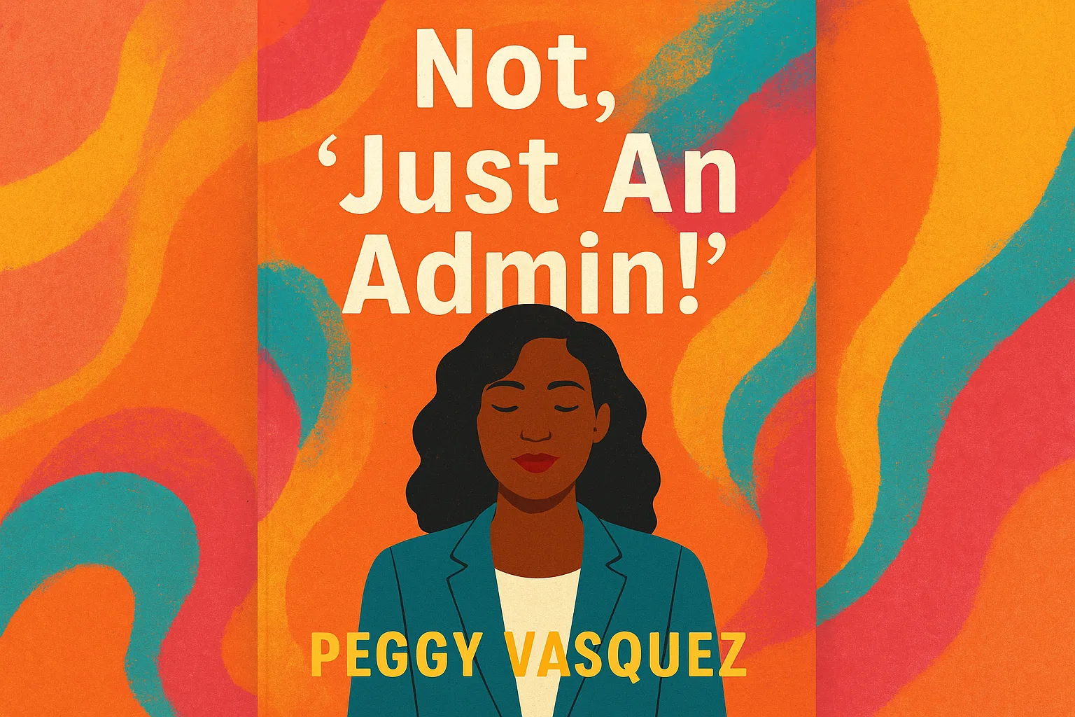Colorful Book Cover Featuring the Title "Not