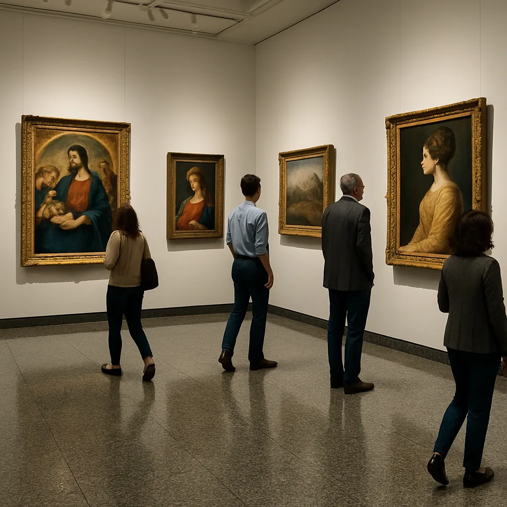 Admirers Moved Quietly