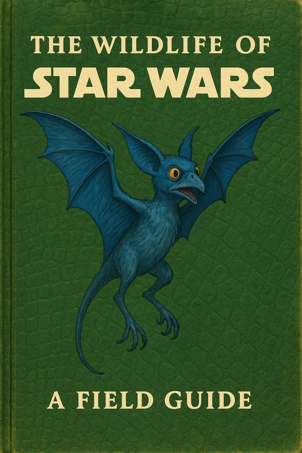 Field Guide Cover Titled "The Wildlife of Star Wars"