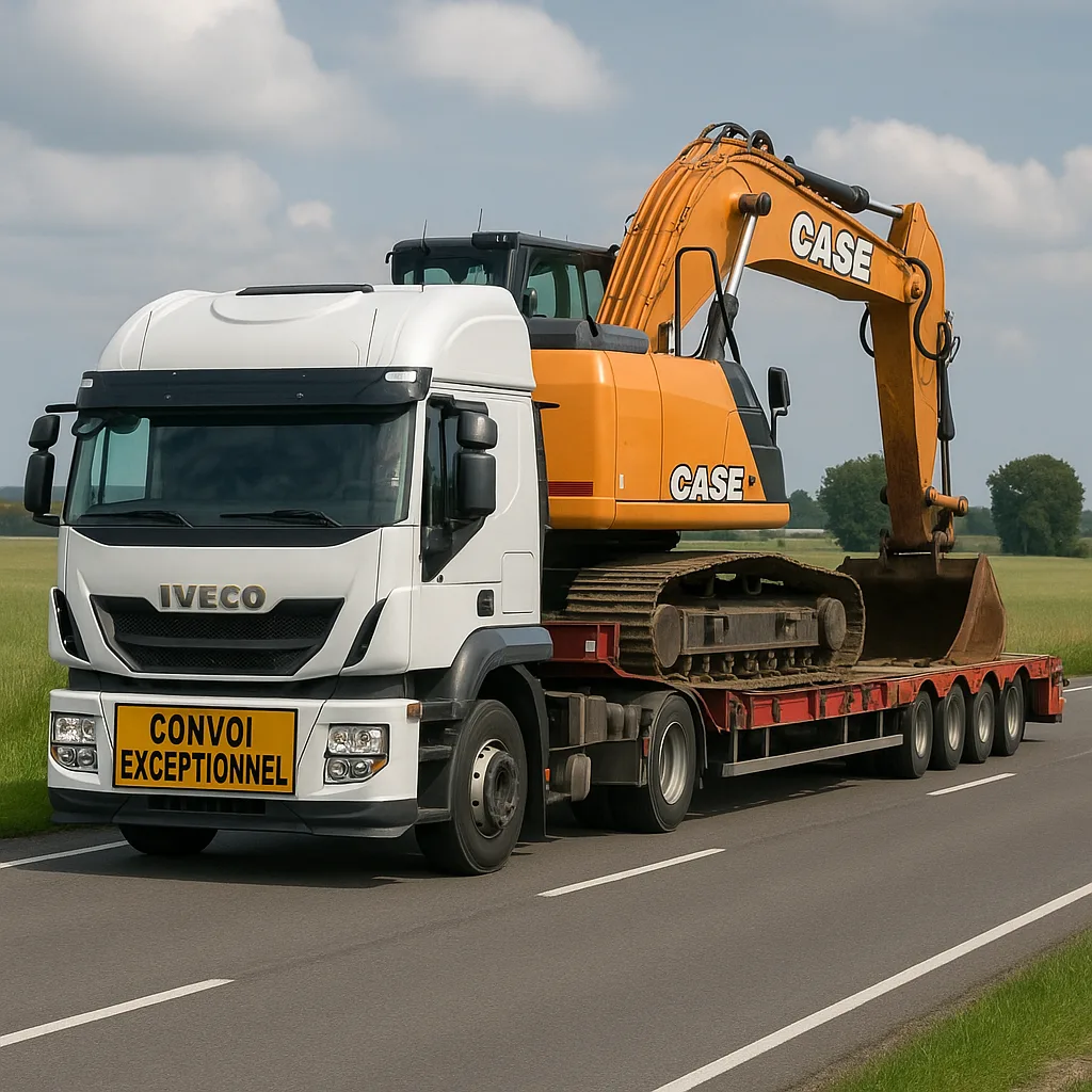 White Iveco Truck