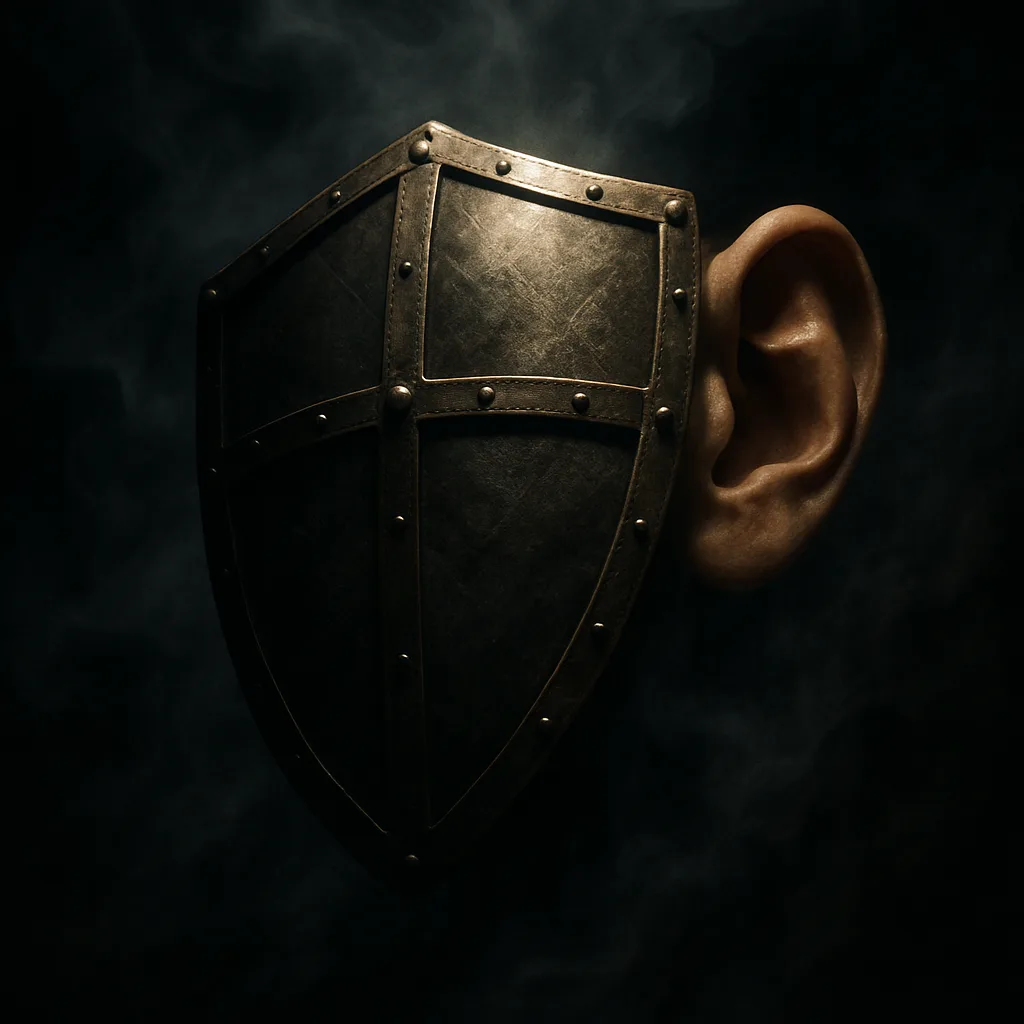 Selectively Top-lit Shield and Ear Loom Dynamically
